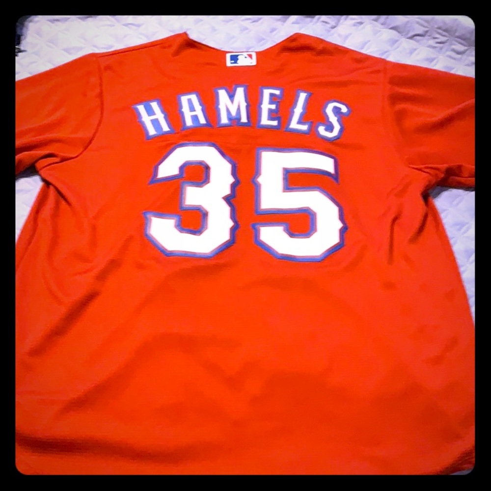 Cole Hamels Texas Rangers Jersey